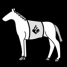 police horse